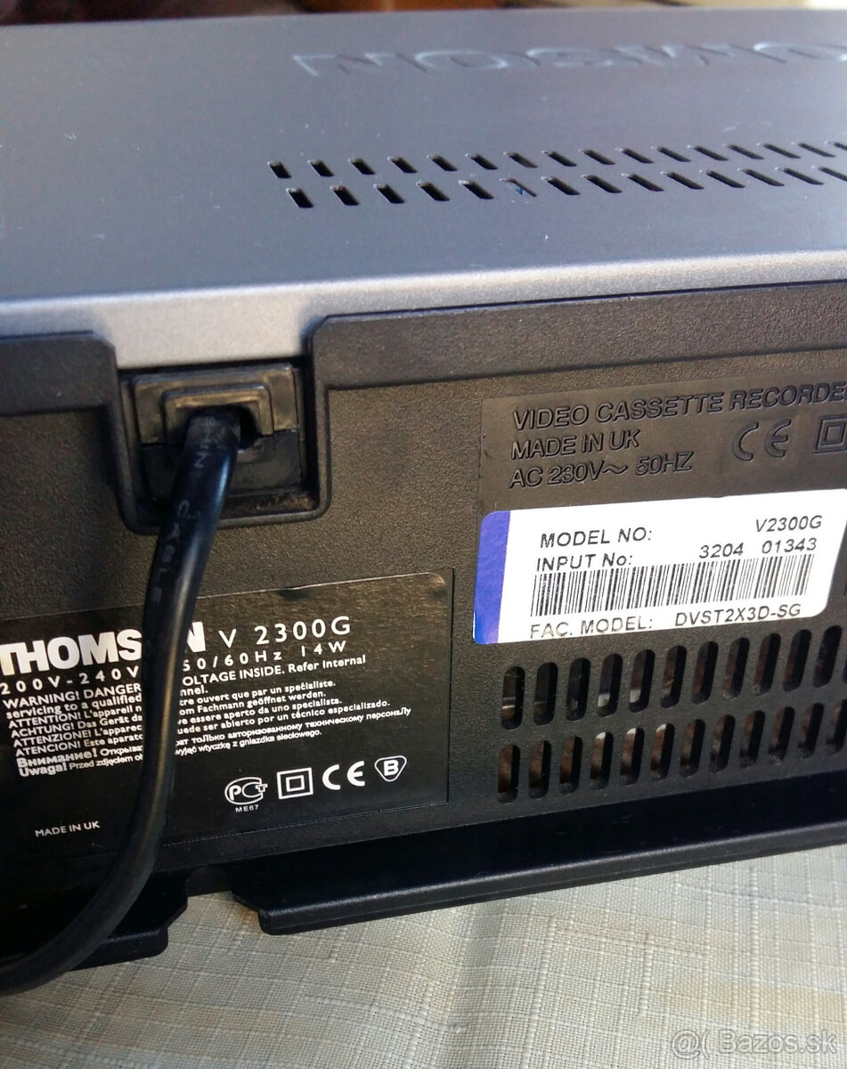 Videorekordér THOMSON - 4