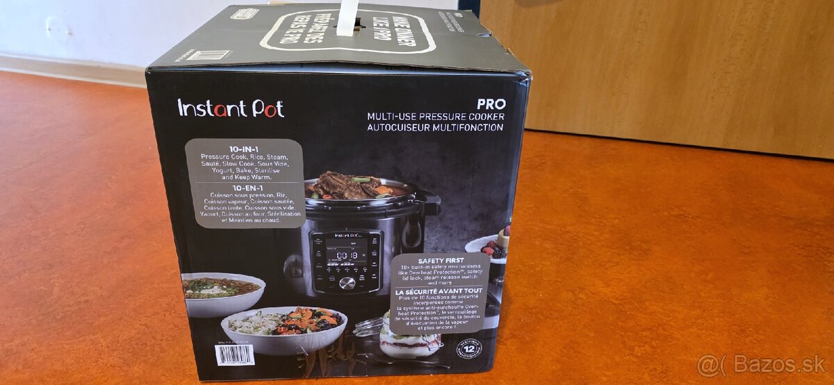 Multifunkčný tlakový hrniec Instant Pot Pro - 4