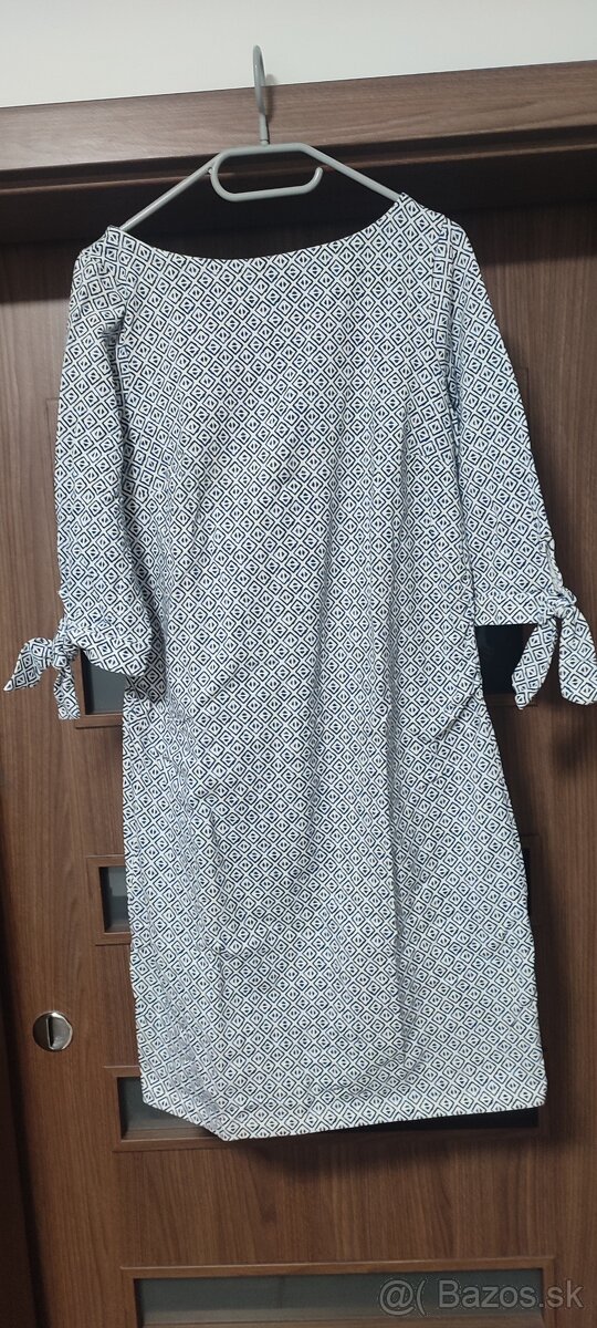 Tehotenské šaty S/M + pančušky - 4