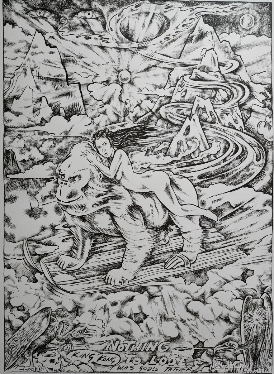 Grafické práce II, akvarely - 4