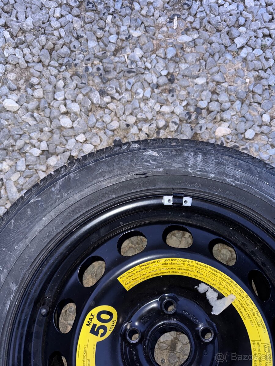 5x112 r16 205/55 r16 rezerva - 4