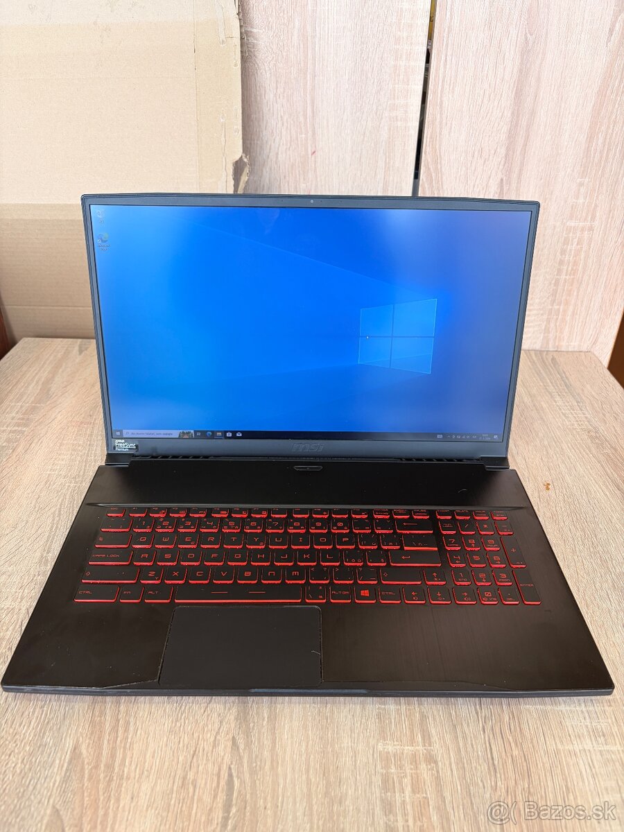 Predám herný notebook MSI Bravo 17 - 4