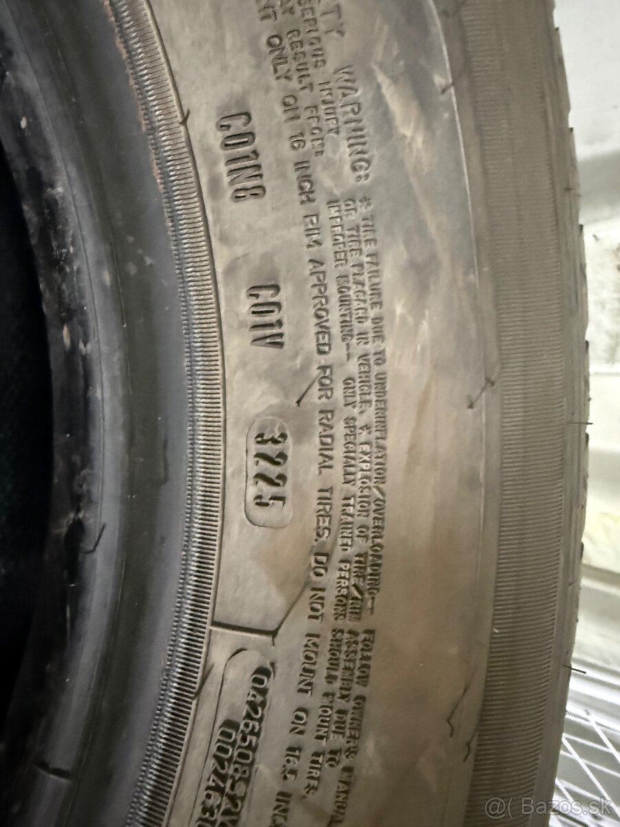 Dodávka 215/75 R16C zimné - 4