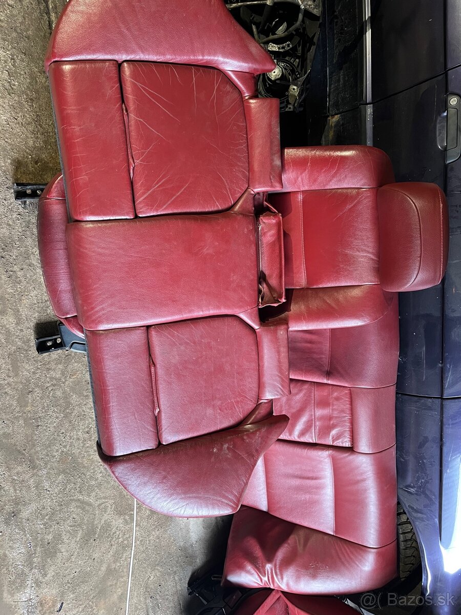Kožené sedačky BMW e46 - 4