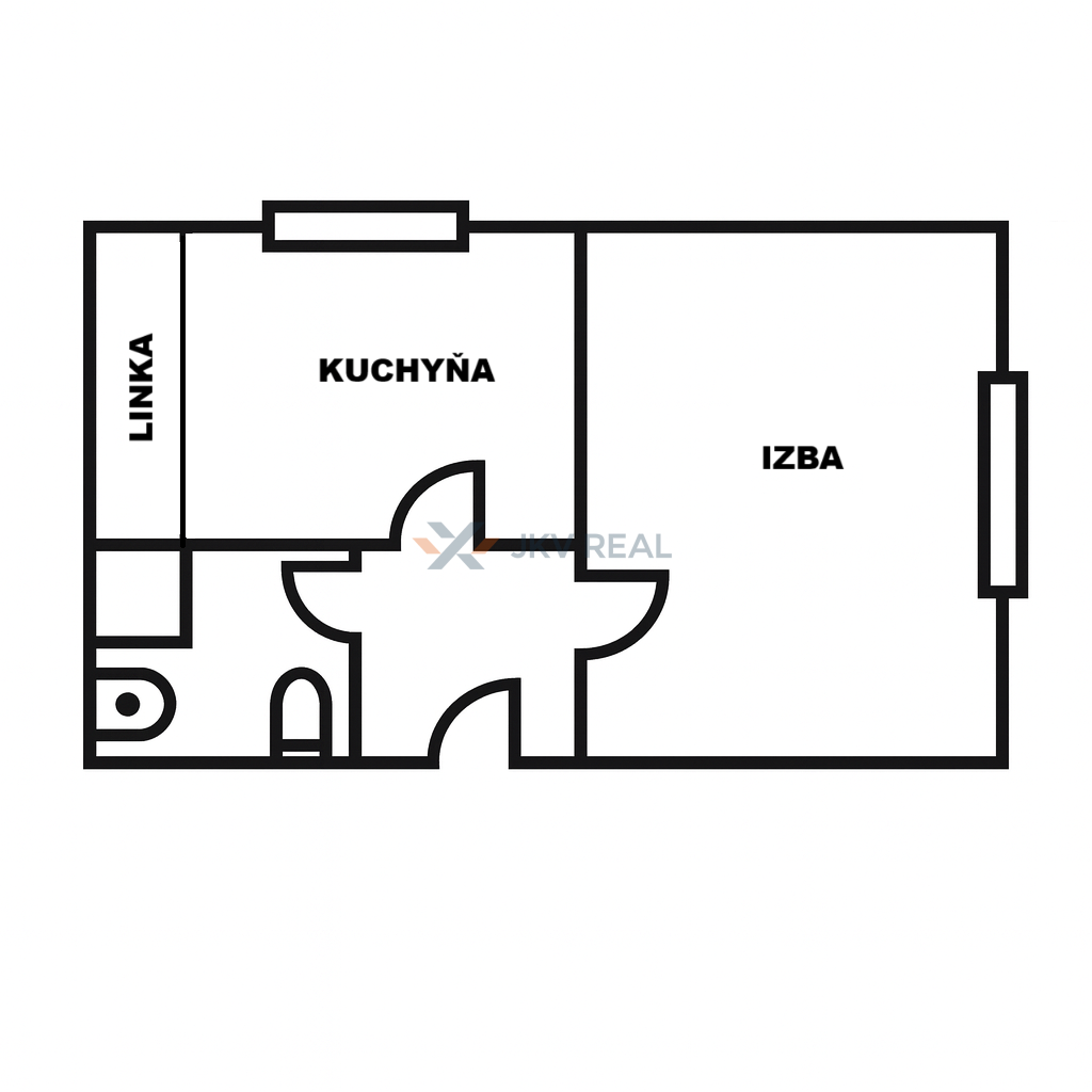 1 izbový byt, 17. Novembra Prešov - 4