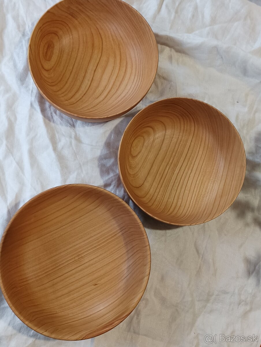 Drevené misky z čerešňového dreva - 4