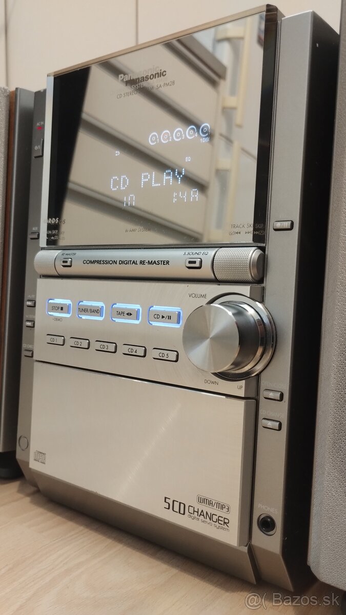Predám hifi vežu Panasonic SA-PM28 - 4