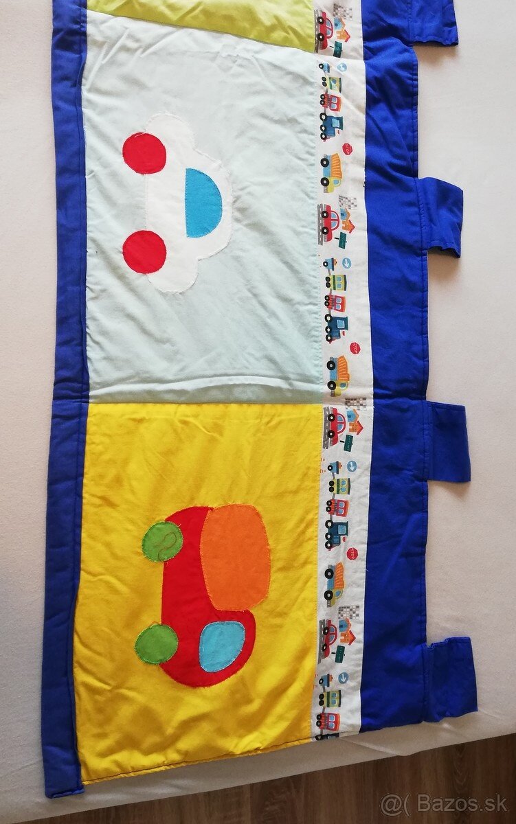 Zástena s vreckami k posteli - 4