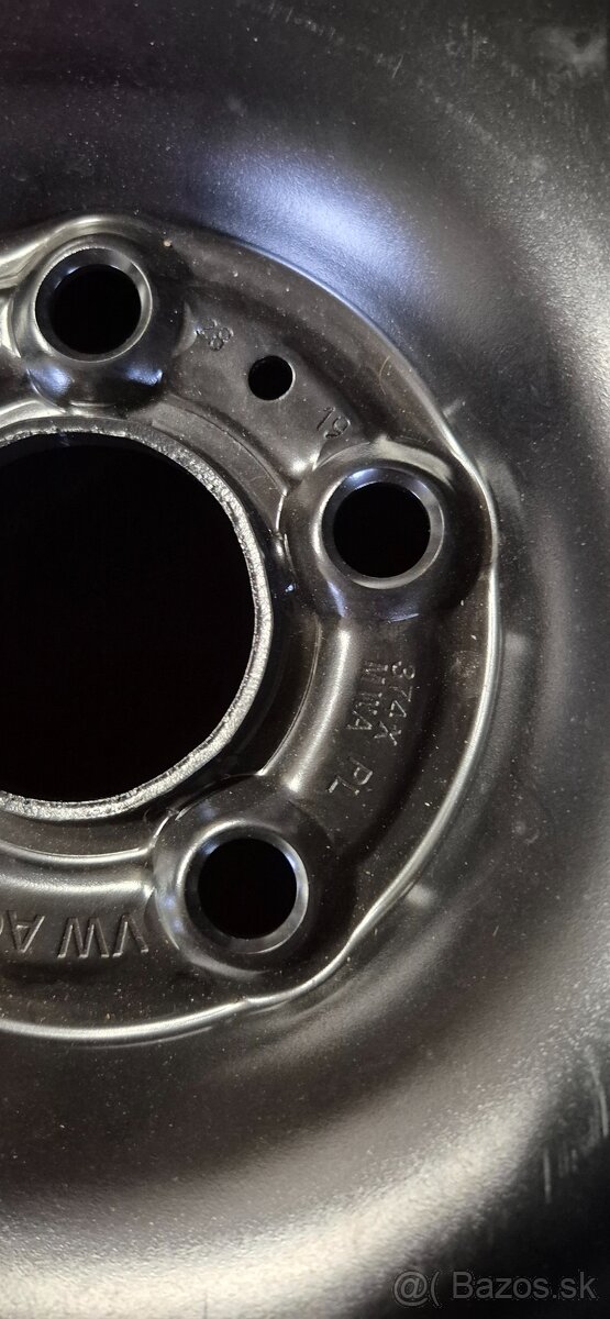 Predám plechové disky 6JX15 ET35 na škoda scala... - 4