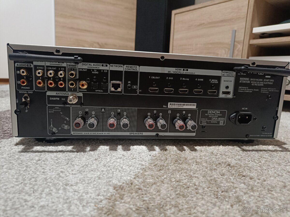 Denon DRA-800H prémium silver - 4