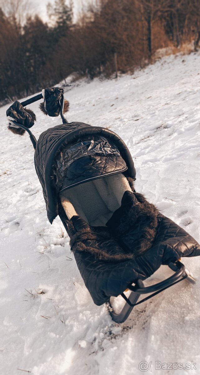 Predám detské sánky s fusakom - 4