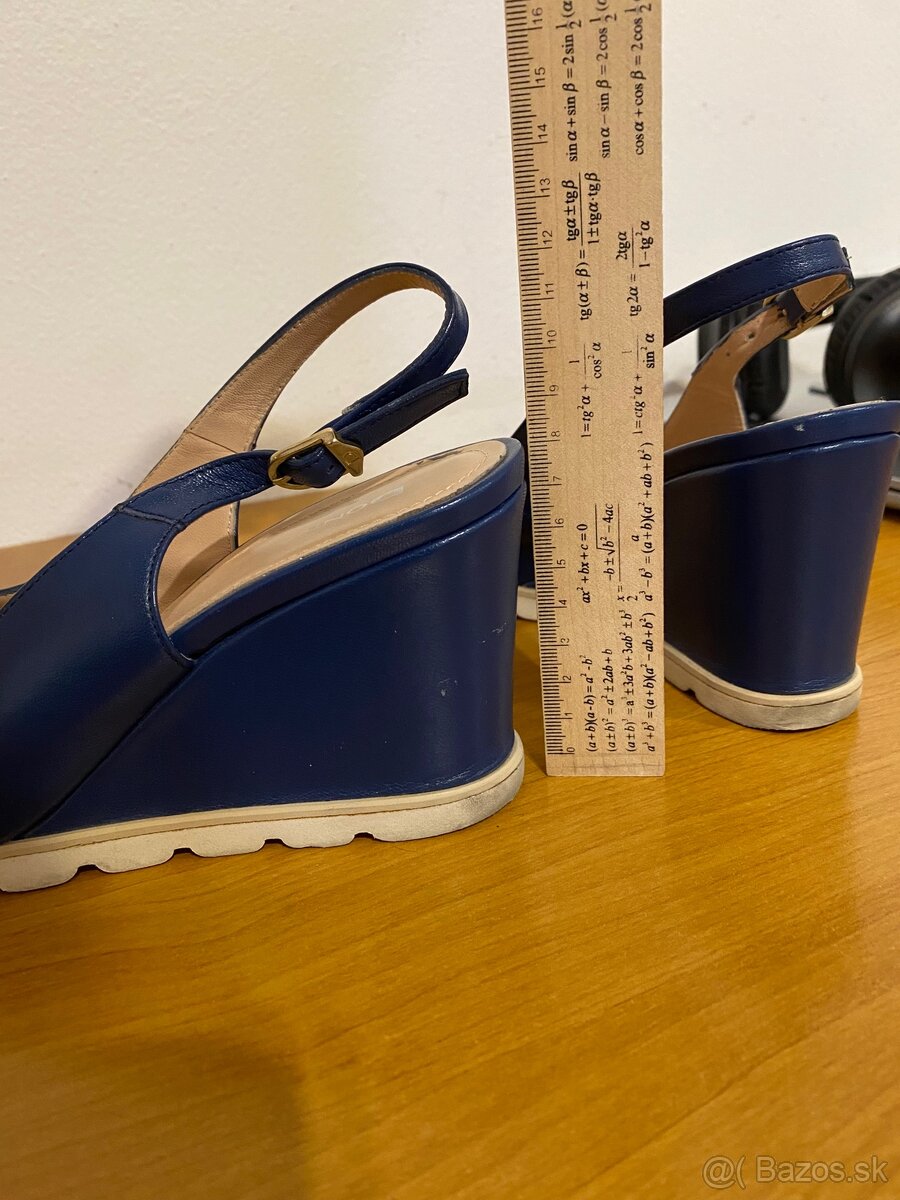 Predám dámske letné kožené topánky - 4