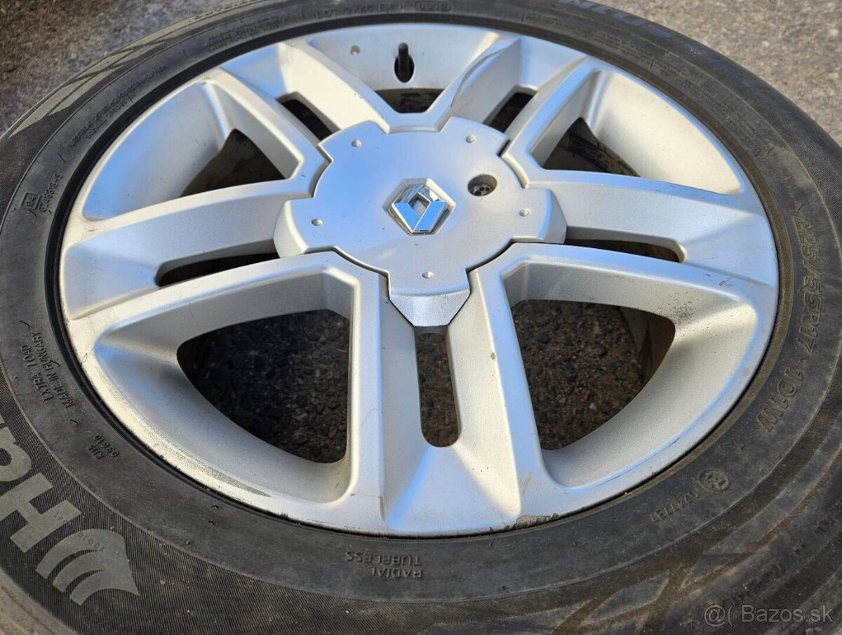 Alu kola originál Renault 17" – 5x108 - 4