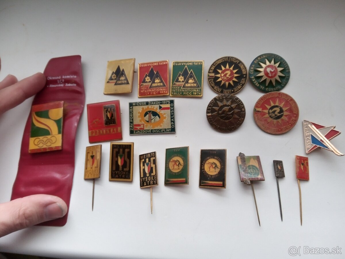 Lyžiarske odznaky.FIS.Lyze. - 4