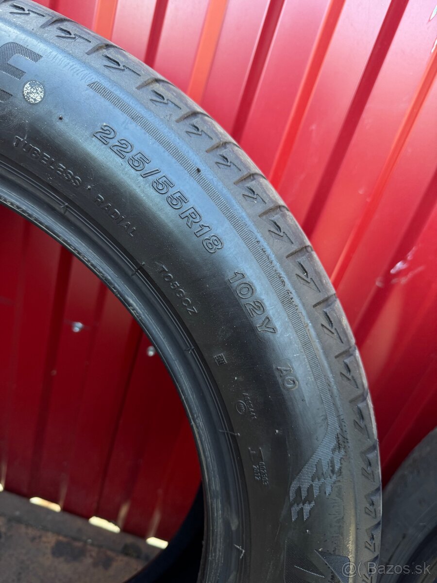 Letné pneumatiky 225/55/R18 BRIDGESTONE - 4