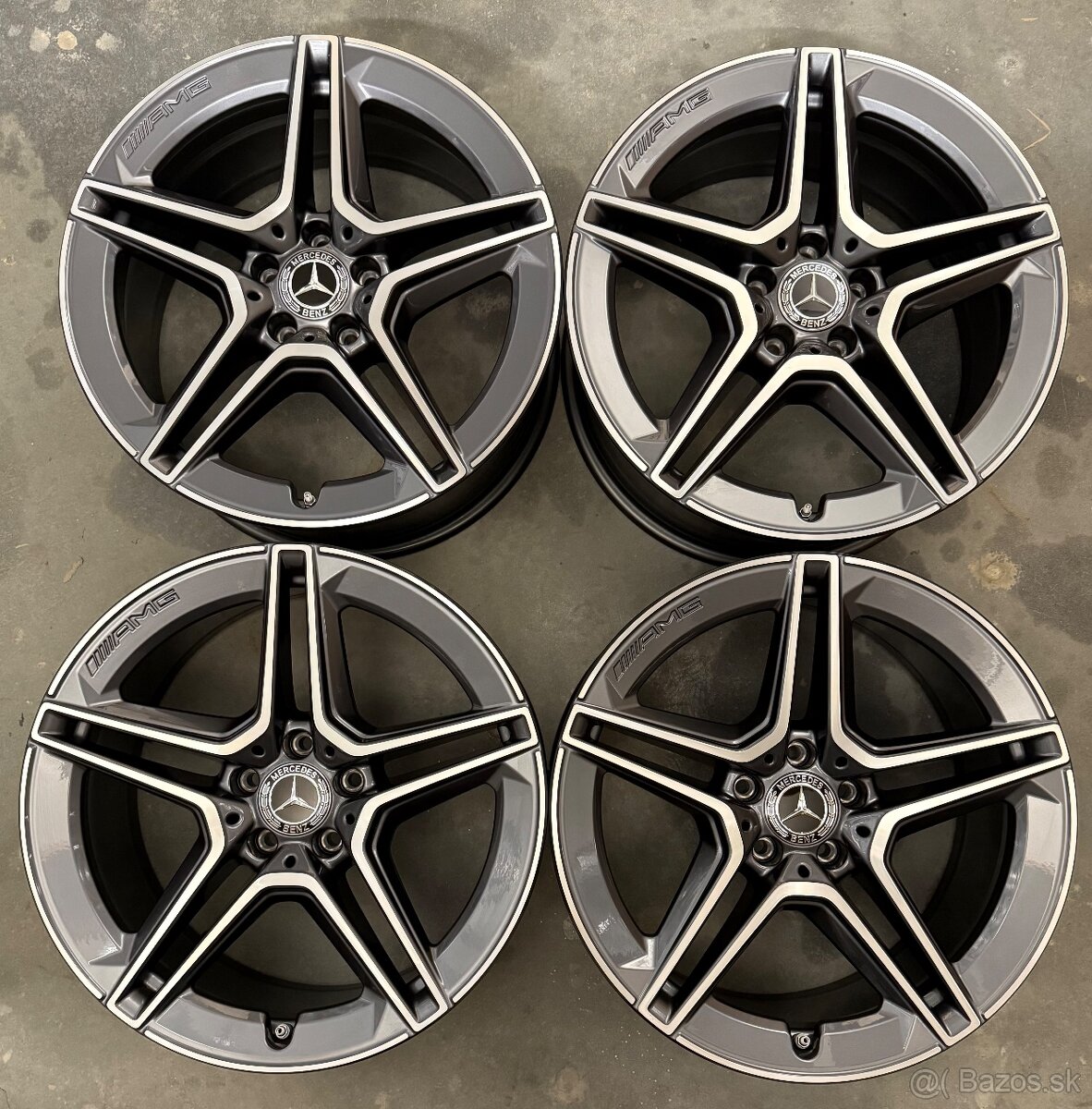 Hlinikove disky Mercedes Benz GLC Coupé AMG C253 5x112 R19 - 4