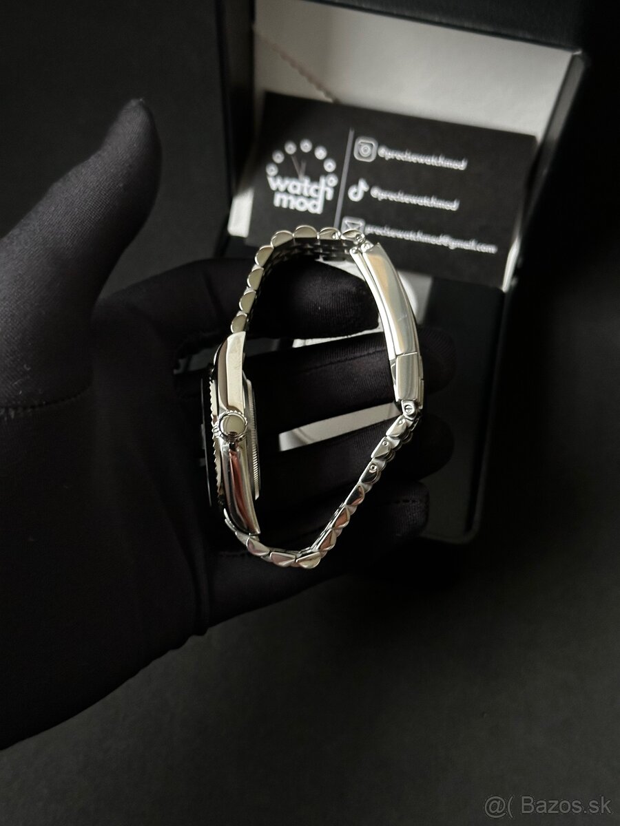 Seiko mod Datejust Olive Green - 4