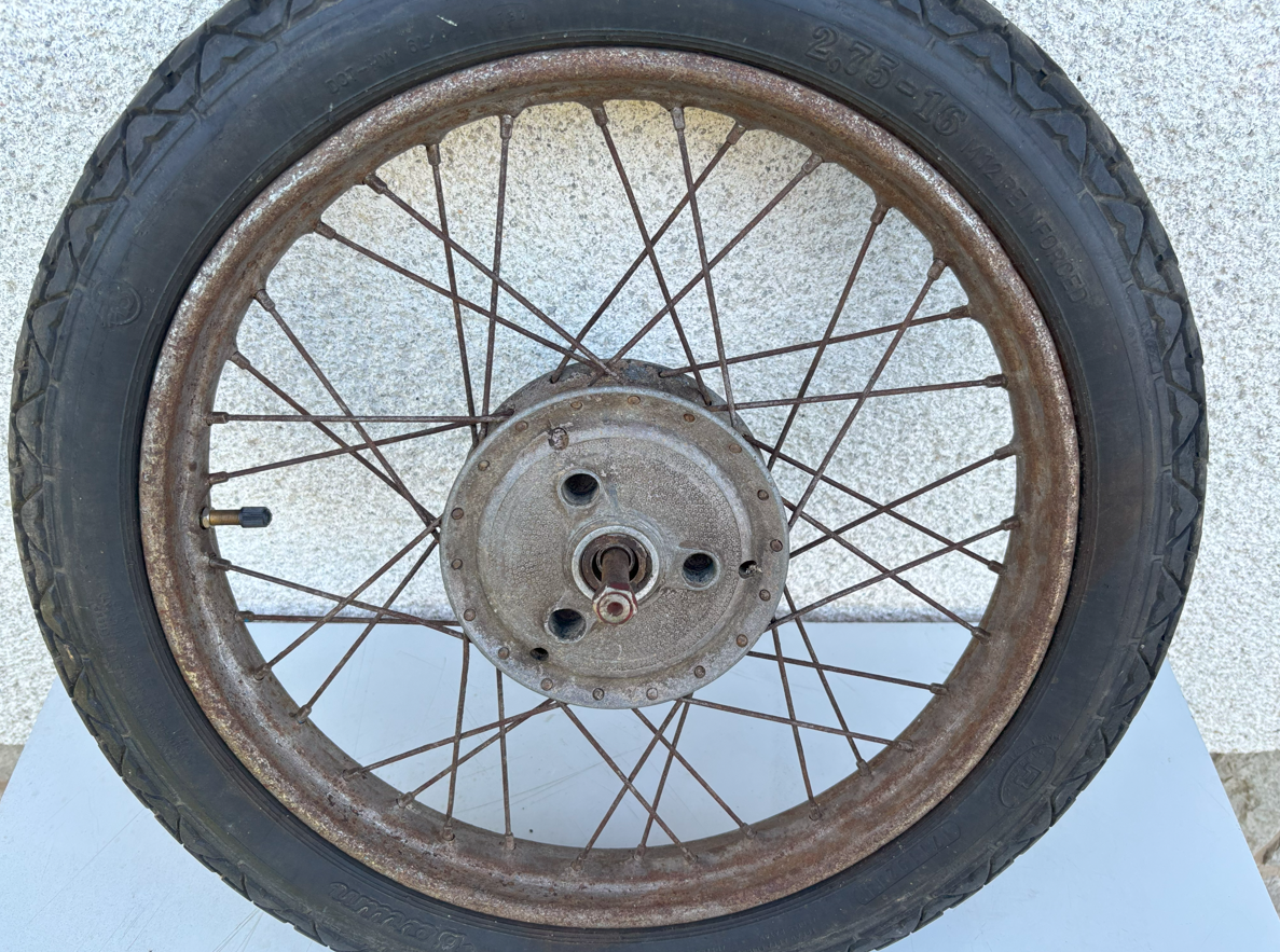 Predám zadné koleso na Jawa Pionier 50/05,20,21 - 4