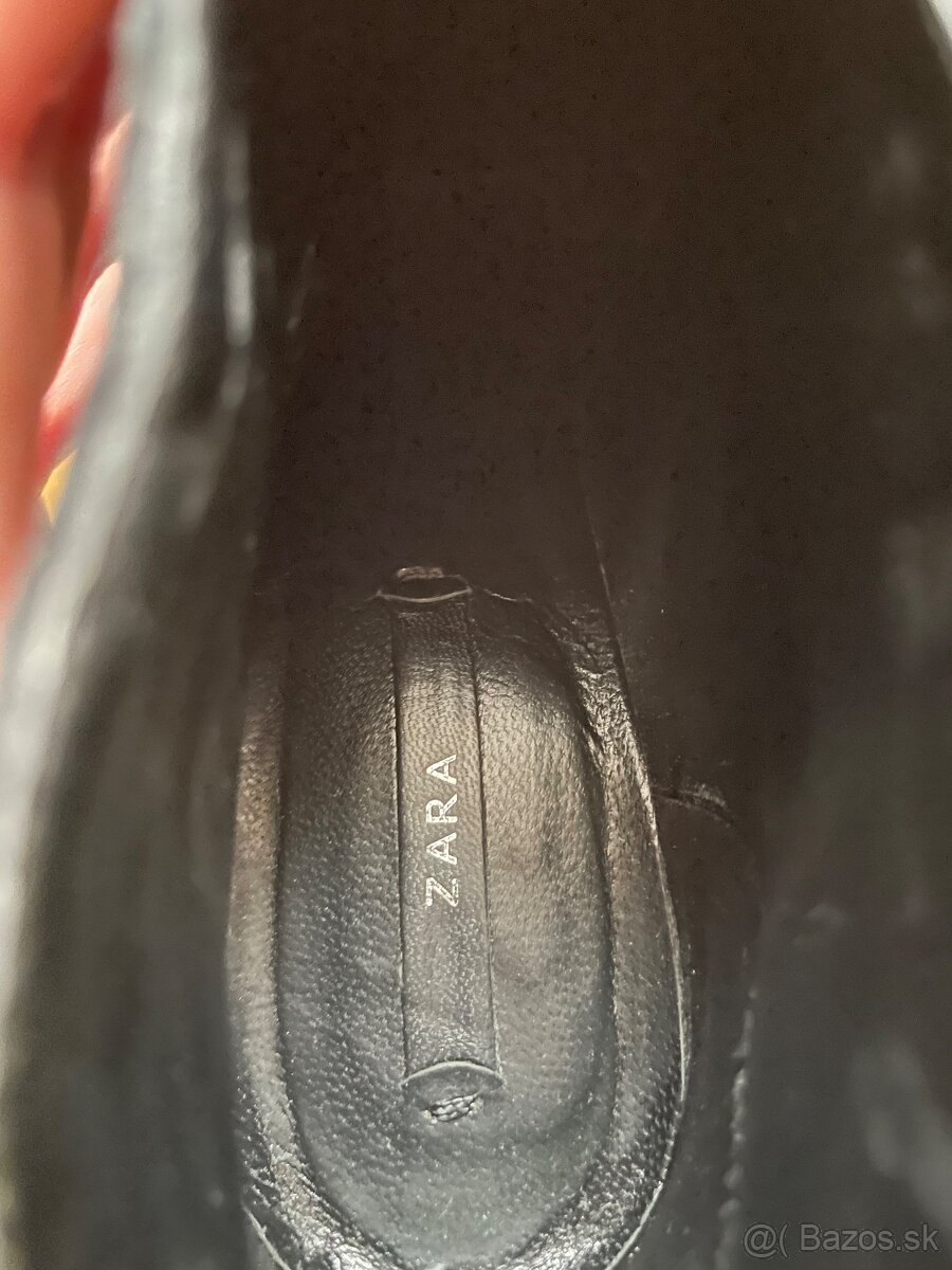Rozne Zara, New Look, kozene, semisove topanky velkost 37 - 4