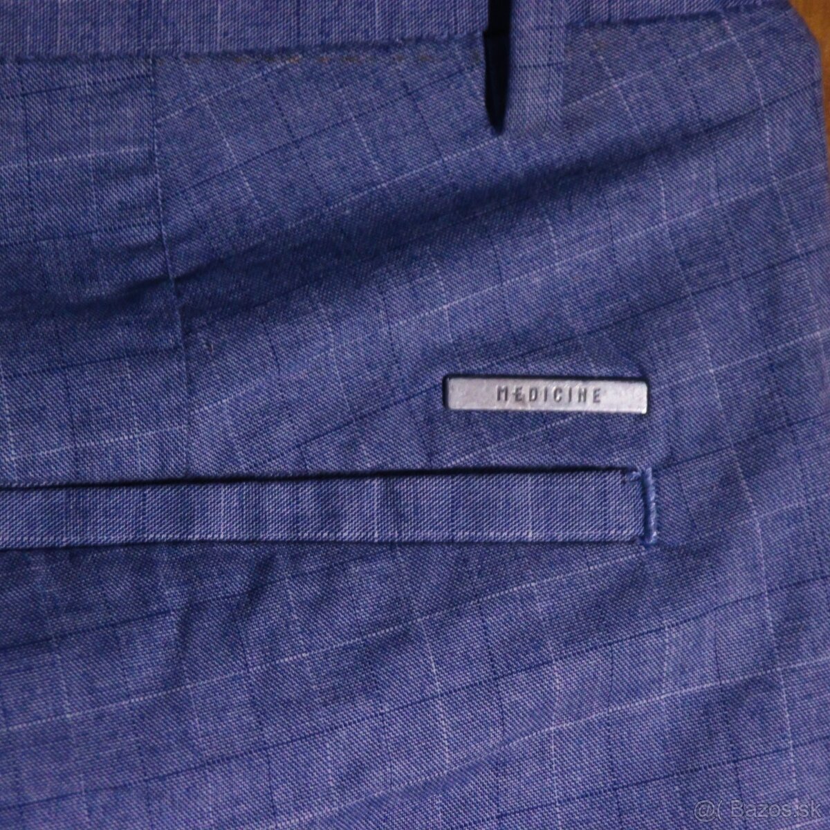 Modré nohavice Medicine - 4