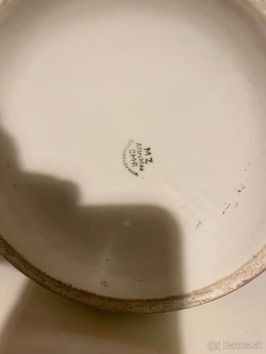 Starožitná vysoká váza - 4