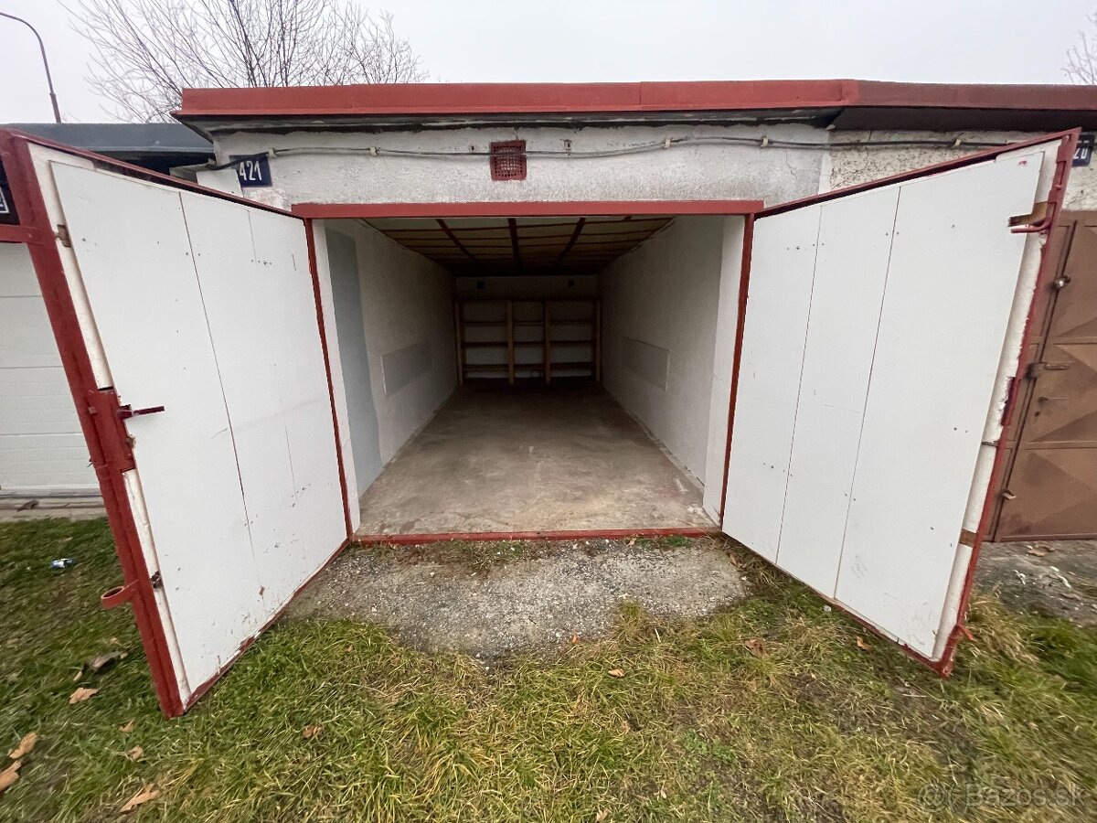 Predám garáž Poprad - Západ - výborná ako investícia - 4