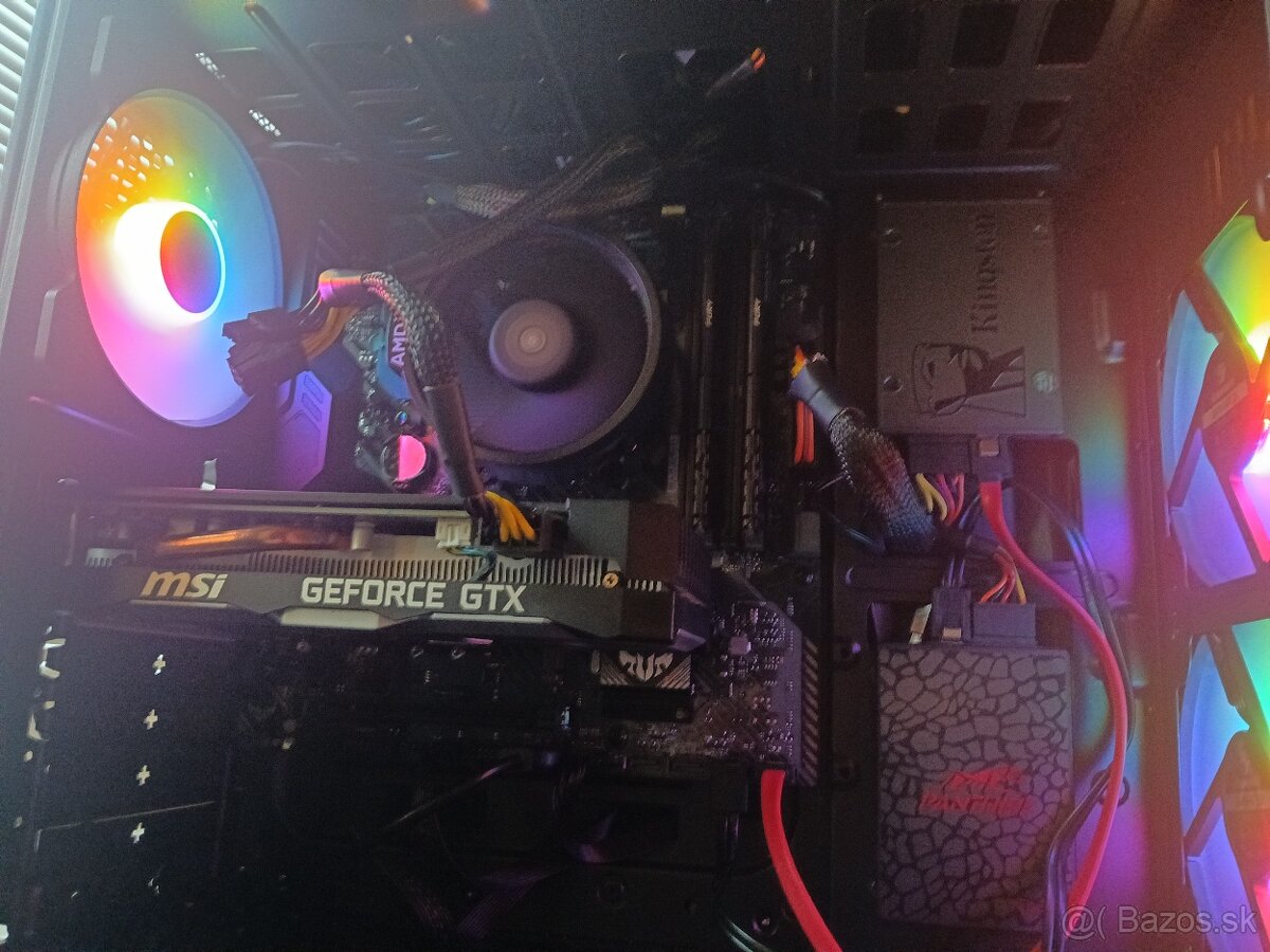 Herný PC GTX 1660 Super / Ryzen 5 5500 / 16GB RAM / 1TB SSD - 4