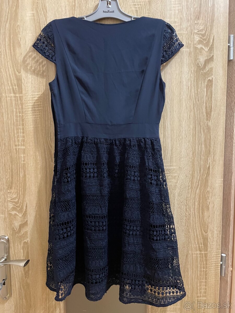 Predám modré šaty zn. Orsay veľ. 34 - 4