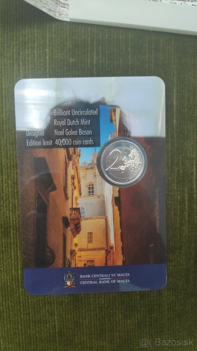 Pamätné 2 euro MALTA 2024,2025 - 4