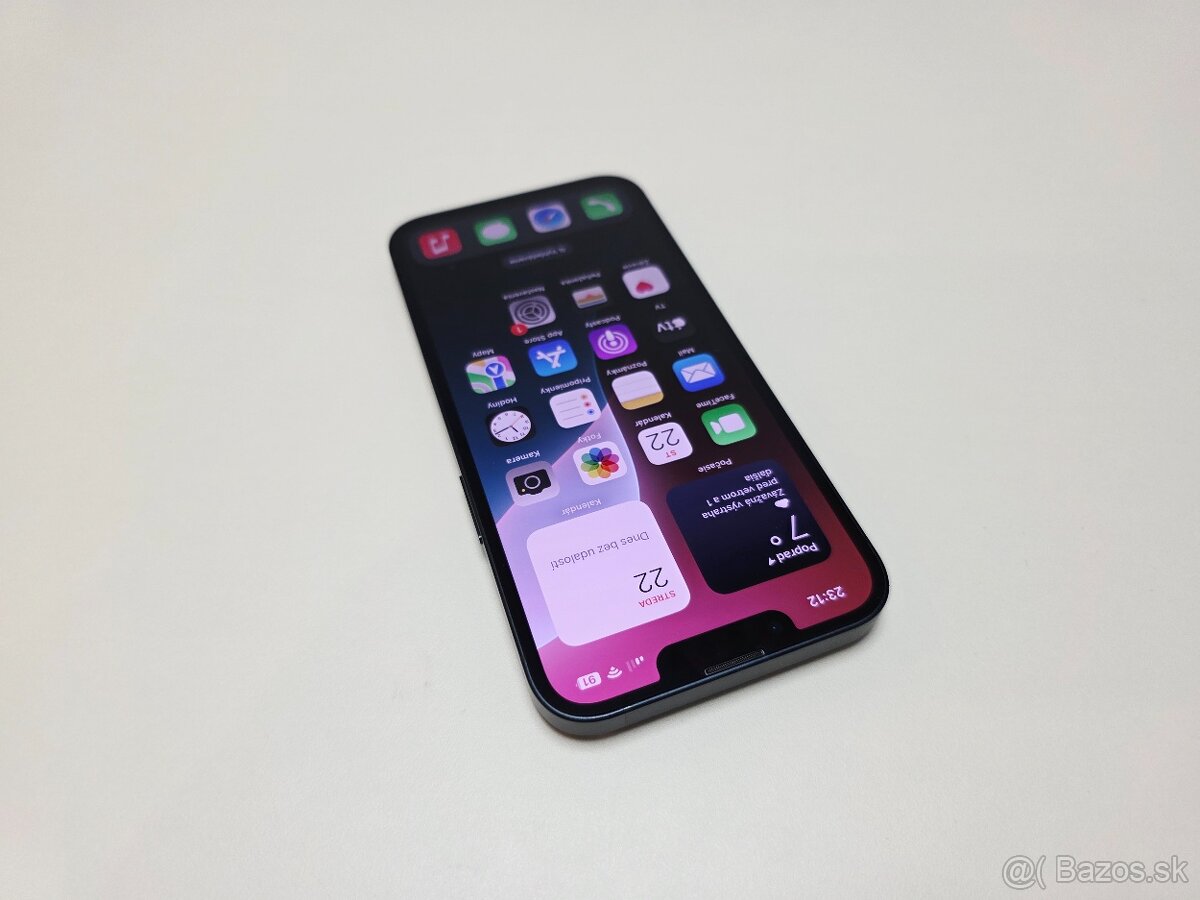 Apple iphone 13 128gb Midnight,Zdravie Baterky 100% TOP STAV - 4