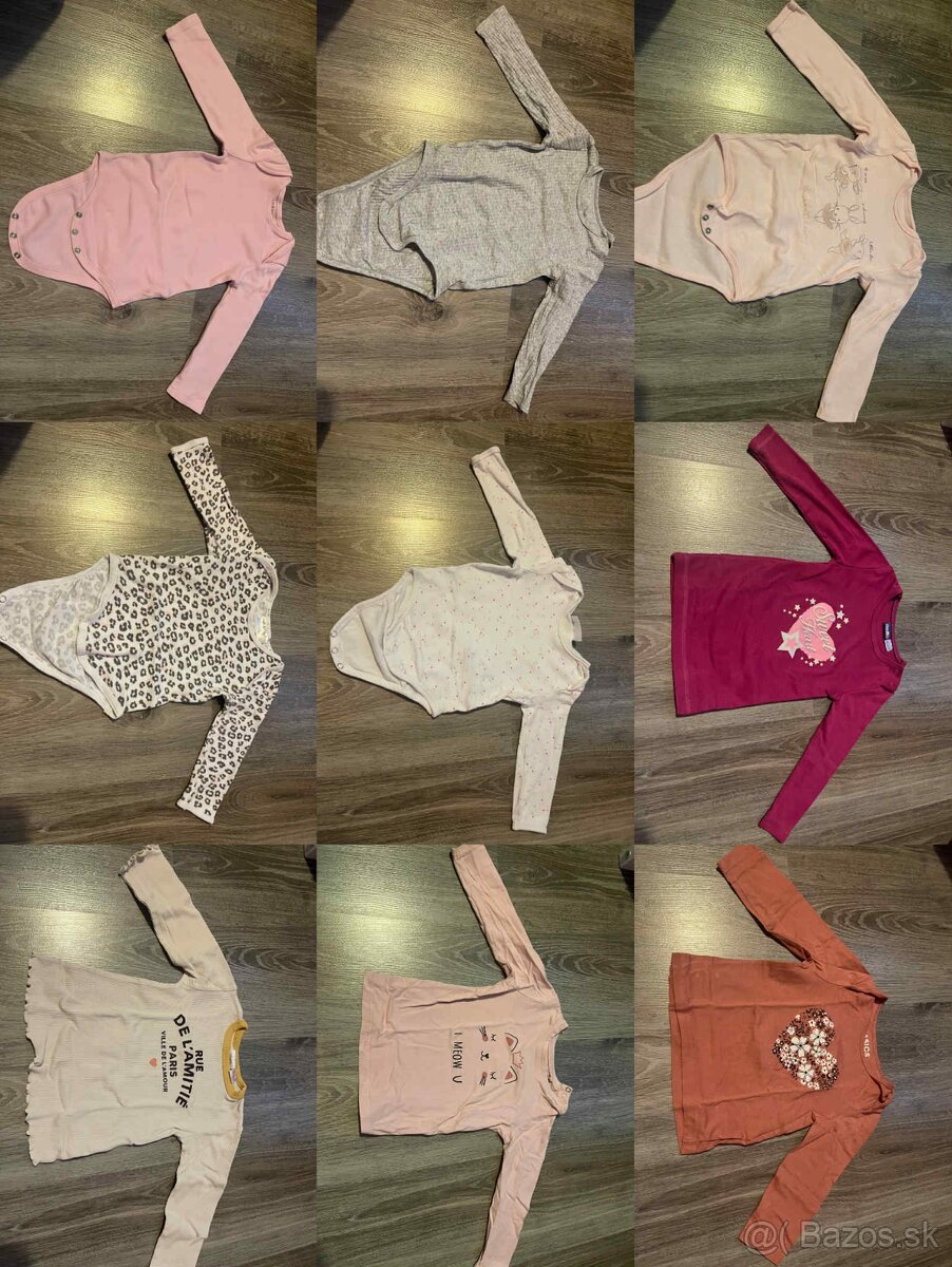 Predám balík oblečenia pre dievčatko 86 - 12 -18 mesiacov - 4