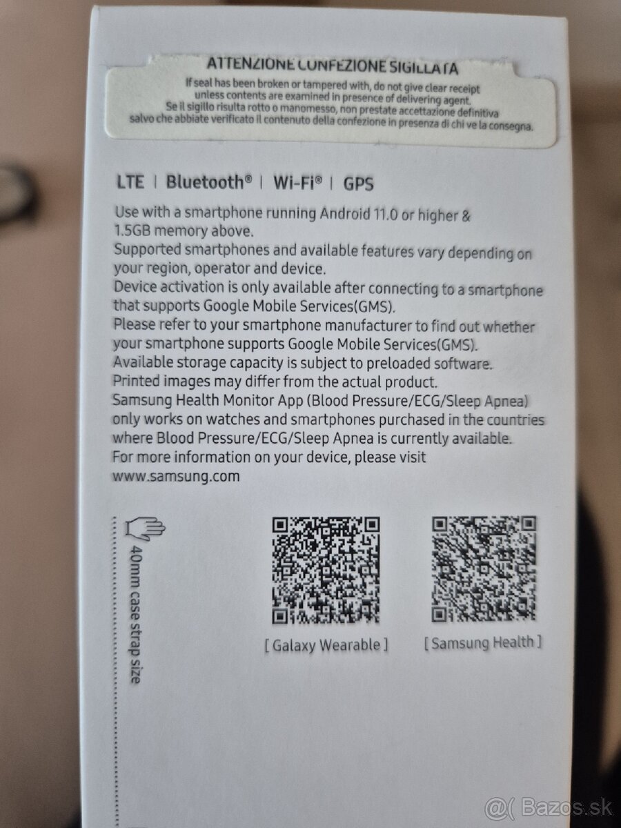 Samsung galagy watch 7 40mm LTE - 4