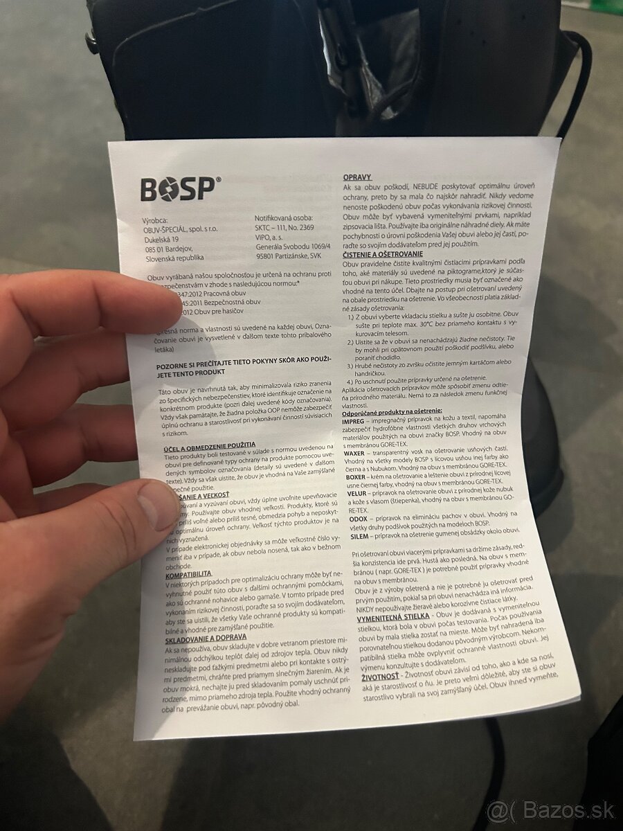 BOSP Vibram goretex - 4