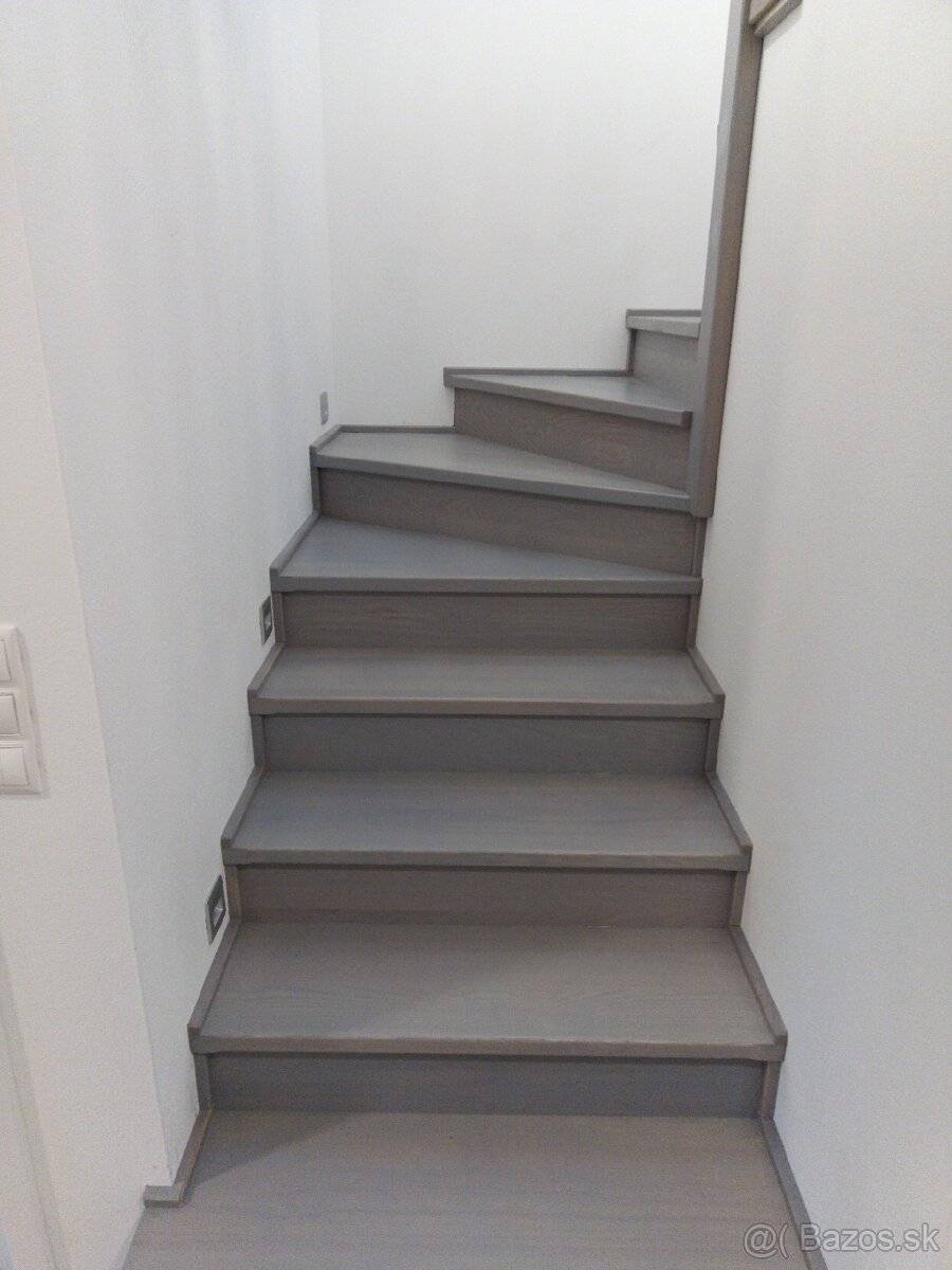 Masívne drevené schody na mieru. Martin, Žilina a okolie - 4