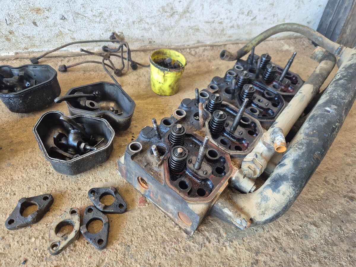 Zetor hlava motora a sanie - 4