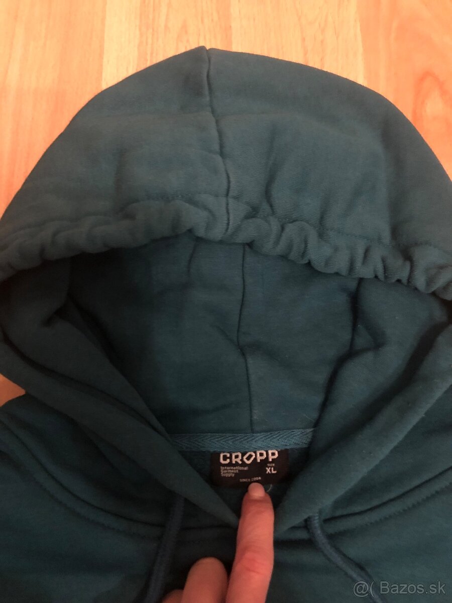 Pánska Cropp mikina s kapucňou veľ.XL - 4