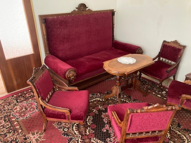 Predáme originálnu starožitnú sedaciu súpravu - 4