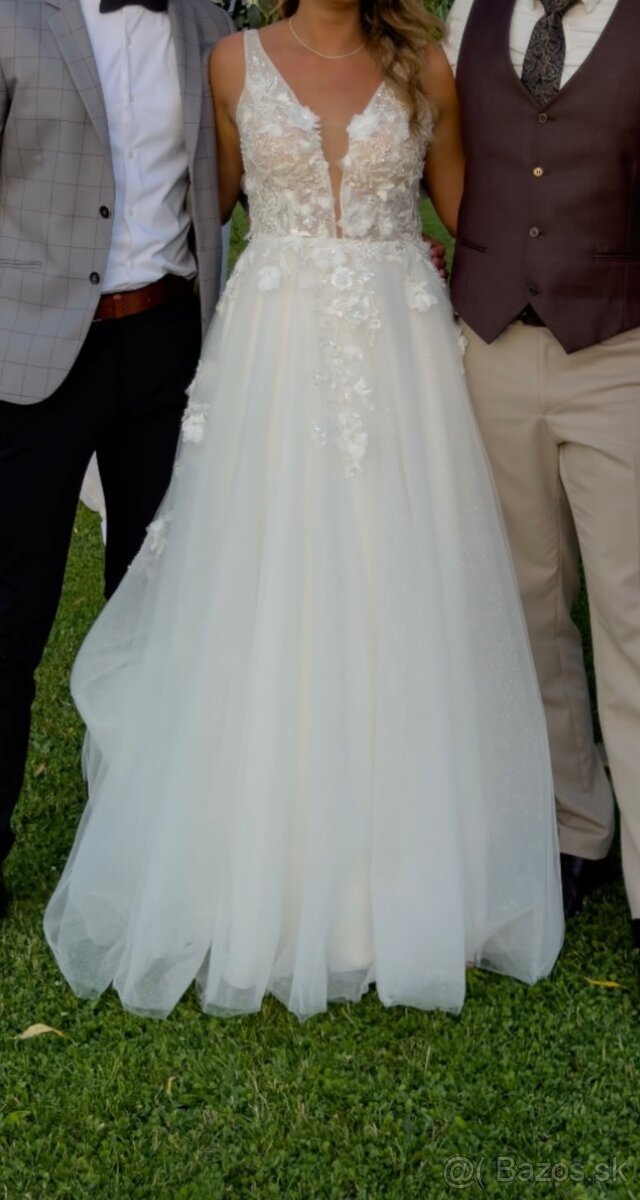 Svadobné šaty zn. Aurora Bridal - 4