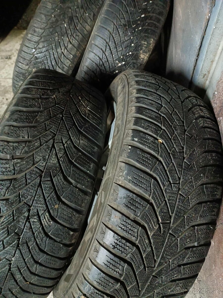 ❄️zimná 4ks alu disky orig. Seat 5x112 r16 205/55 r16 5mm - 4