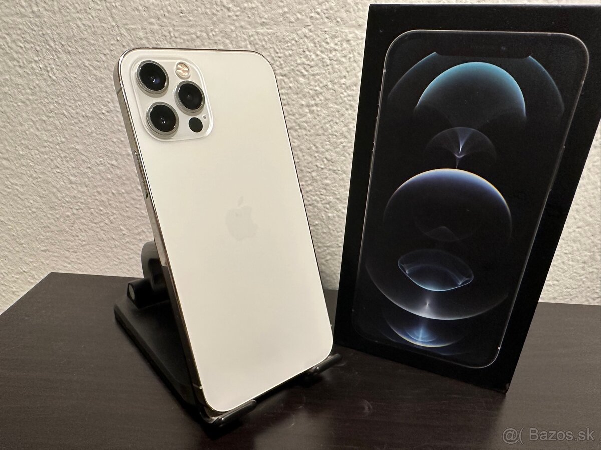 iPhone 12 Pro 128Gb White 100% Zdravie Batérie - 4