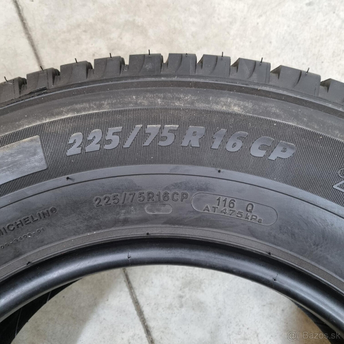 Letné dodávkové pneumatiky 225/75 R16C MICHELIN - 4