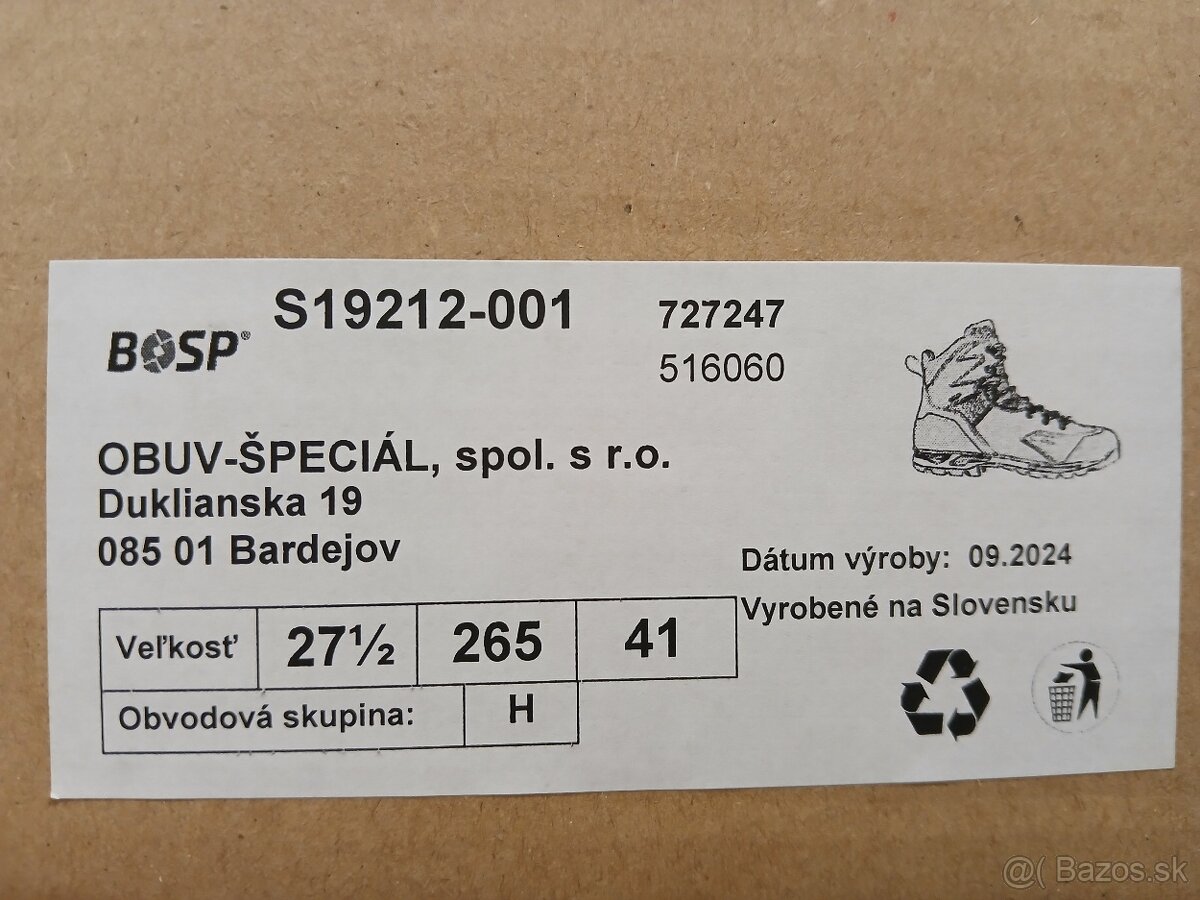 Predám obuv BOSP Karpat pro - 4
