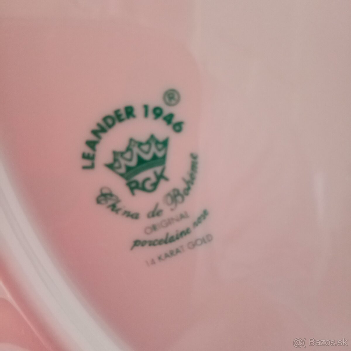 etažér RGK Leander ružový porcelán - 4