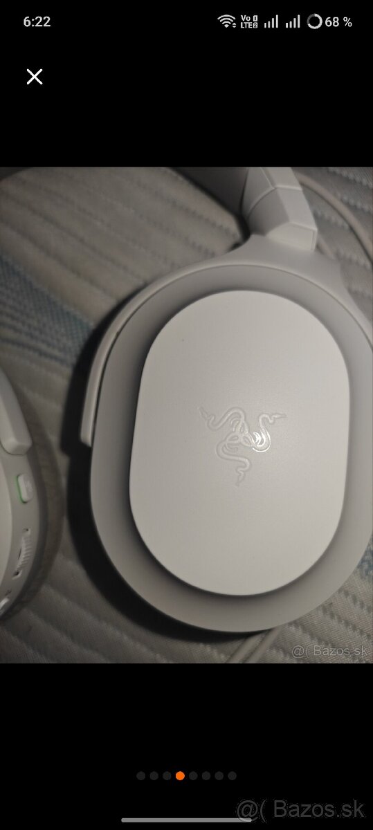 Herné slúchadlá Razer Barracuda X (2022) - Mercury White - 4