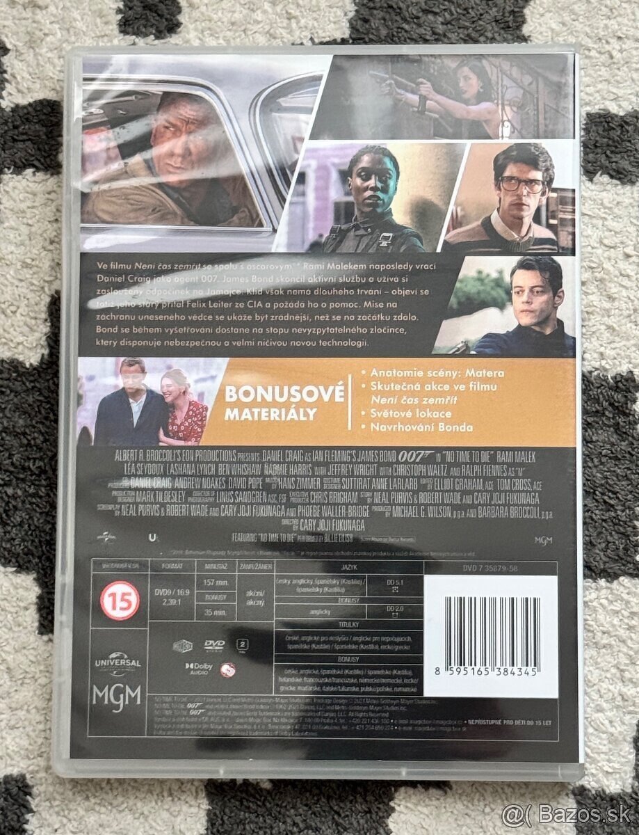 Dvd James Bond + posledná bondovka s D. Craigom - 4