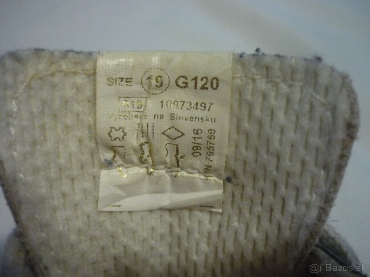 Detské kožené topánky, veľ. 19 - 4