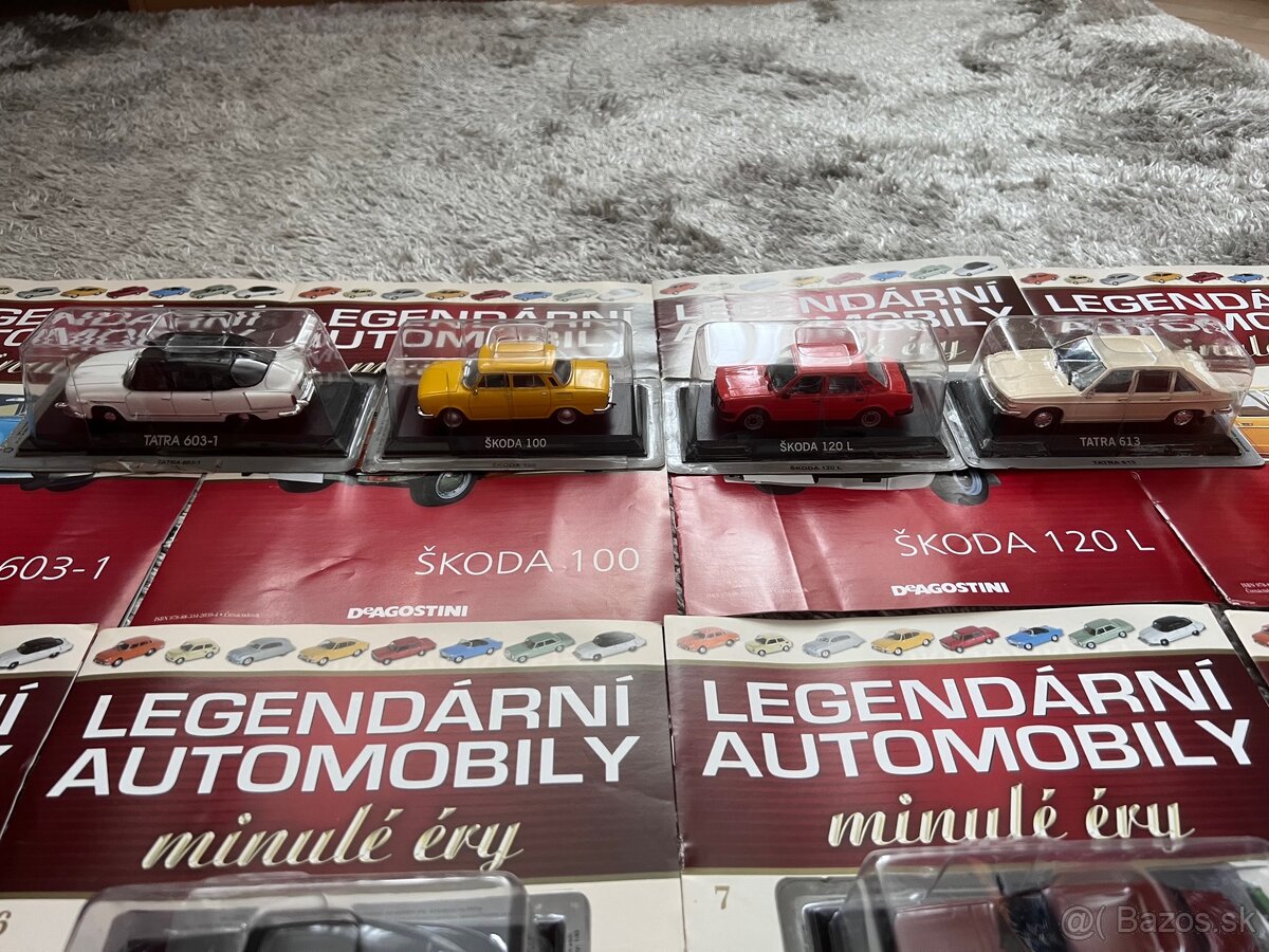 Sada prvých 20 čísel série Legendární automobily - 4