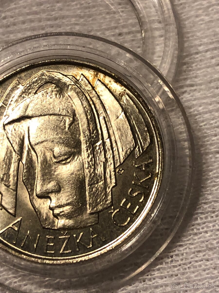50 Kčs 1990 Anežka Česká bez LK - 4