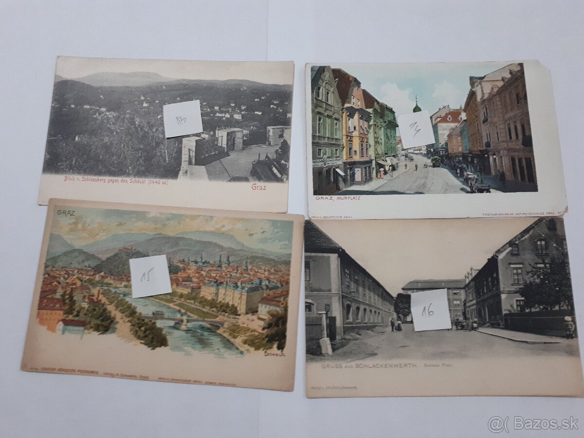 Stare pohladnice R-U a svet - 4