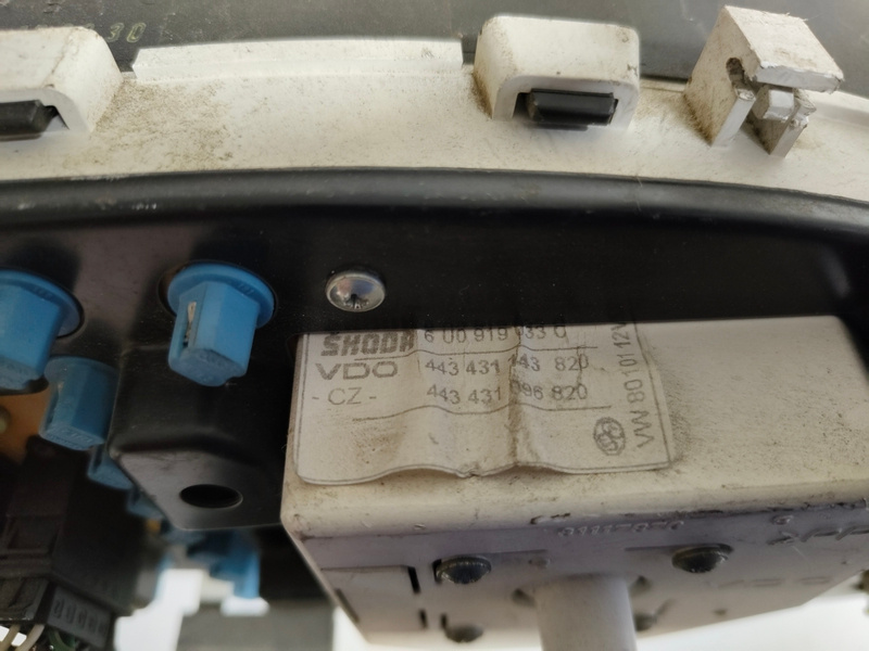 tachometer Skoda Felicia 1.9d 443431143820 50€ - 4